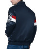 LA Clippers Triple Option Varsity Satin Jacket