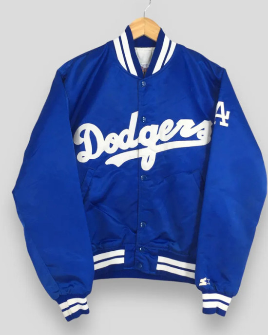 LA Dodgers 1990’s Blue Bomber Jacket LA Dodgers 1990’s Blue Bomber Jacket