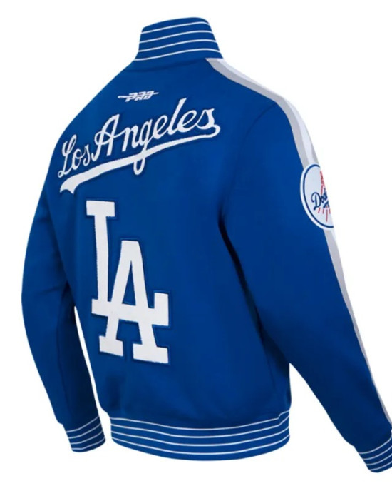 LA Dodgers Current Logo Game Day Blue Jacket