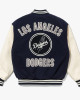 LA Dodgers Navy Varsity Baseball Jacket LA Dodgers Navy Varsity Baseball Jacket
