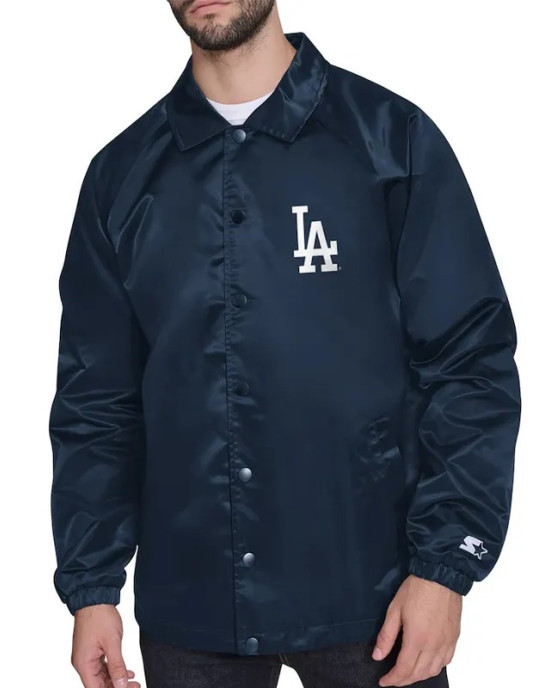 LA Dodgers Retro Logo Coaches Jacket LA Dodgers Retro Logo Coaches Jacket