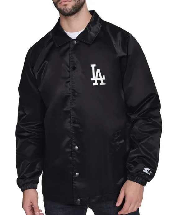 LA Dodgers Retro Logo Coaches Jacket LA Dodgers Retro Logo Coaches Jacket
