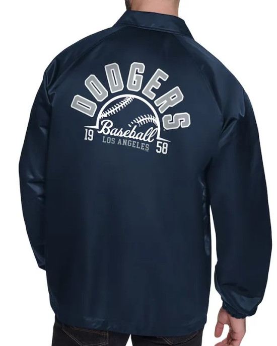 LA Dodgers Retro Logo Coaches Jacket LA Dodgers Retro Logo Coaches Jacket