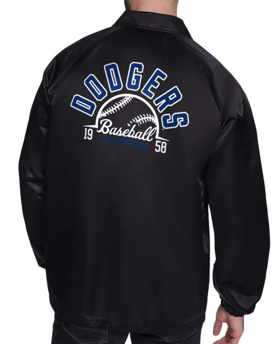 LA Dodgers Retro Logo Coaches Jacket LA Dodgers Retro Logo Coaches Jacket