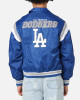 LA Dodgers Retro Stadium Blue Satin Jacket