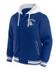 LA Dodgers Royal Cotton Hooded Jacket LA Dodgers Royal Cotton Hooded Jacket