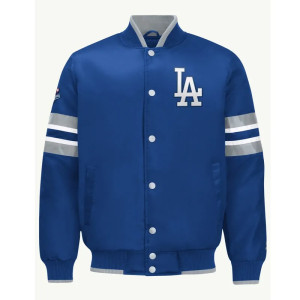 Shop LA Dodgers Scout I Royal Satin Jacket  