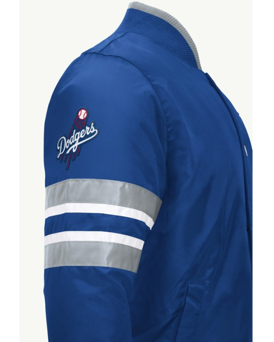 LA Dodgers Scout I Royal Satin Jacket