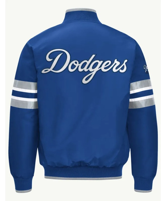 LA Dodgers Scout I Royal Satin Jacket