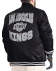 LA Kings Adaptive Bold Logo Varsity Satin Jacket