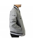 LA Kings Gray Varsity Wool Jacket