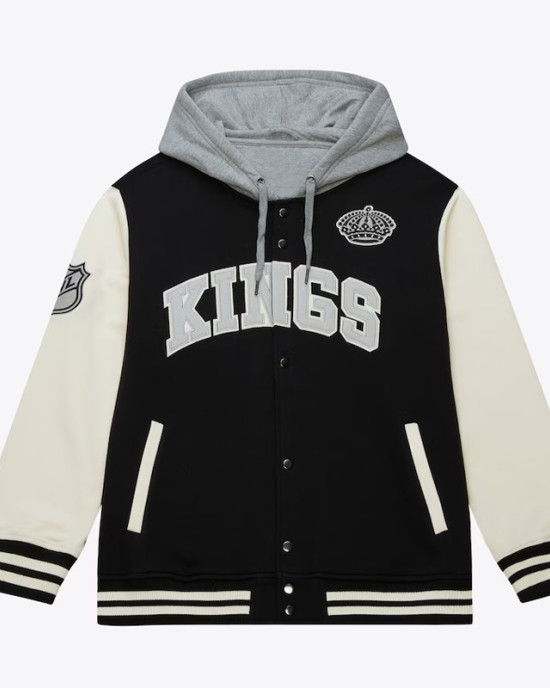 LA Kings Rinkside Varsity Fleece Jacket