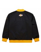 LA Lakers OG 3.0 Lightweight Black Satin Jacket