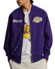 LA Lakers Purple Fleece Jacket – Owl Edition