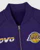 LA Lakers Purple Fleece Jacket – Owl Edition