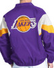 LA Lakers Yard Line Purple Full-Zip Jacket LA Lakers Yard Line Purple Full-Zip Jacket
