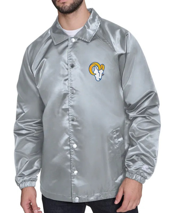 LA Rams Retro Logo Coaches Jacket LA Rams Retro Logo Coaches Jacket