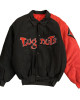 Lansing Lugnuts 1990s Black and Orange Jacket