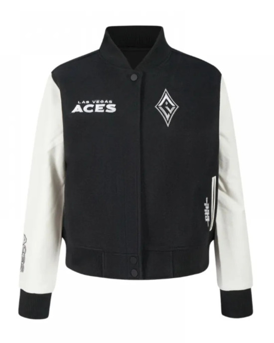 Las Vegas Aces Essentials Classic Varsity Jacket