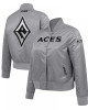 Las Vegas Aces Grey Satin Jacket