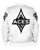 Las Vegas Aces White Bomber Satin Jacket