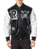Las Vegas Raiders Best Of Men's Leather Varsity Jacket