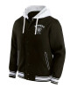 Las Vegas Raiders Black Cotton Hooded Jacket