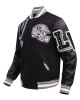 Las Vegas Raiders Mashup Classic Rib Varsity Jacket Las Vegas Raiders Mashup Classic Rib Varsity Jacket