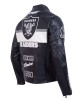 Las Vegas Raiders Men's Moto Jacket