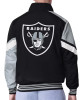 Las Vegas Raiders Strong Arm Black Full-Zip Jacket Las Vegas Raiders Strong Arm Black Full-Zip Jacket