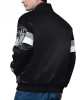 Las Vegas Raiders Triple Option Varsity Satin Jacket