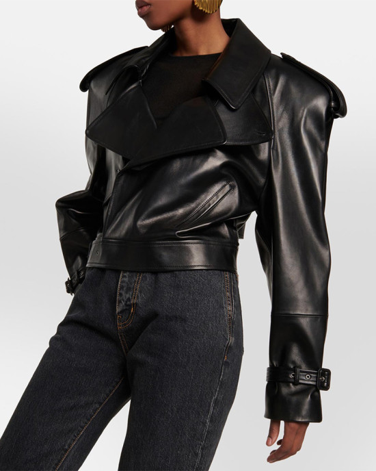 Leather American Horror Story S12 Kim Kardashian Jacket Leather American Horror Story S12 Kim Kardashian Jacket