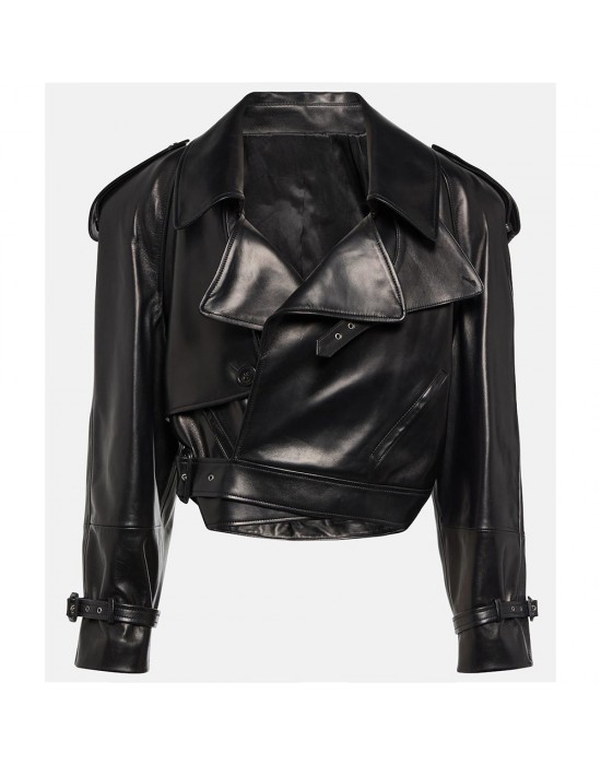 Leather American Horror Story S12 Kim Kardashian Jacket