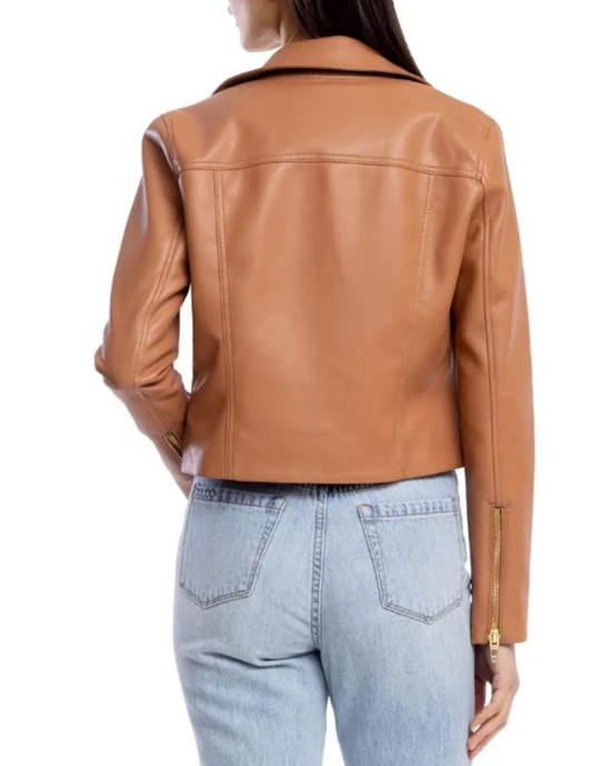 Leather Average Joe Ashley Olivia Fisher Jacket Leather Average Joe Ashley Olivia Fisher Jacket