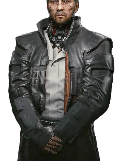 Leather Cyberpunk 2077 Game Goro Takemura Coat