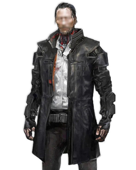 Leather Cyberpunk 2077 Game Goro Takemura Coat