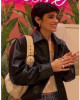 Leather Dixie D’Amelio The Damelio Show Jacket Leather Dixie D’Amelio The Damelio Show Jacket