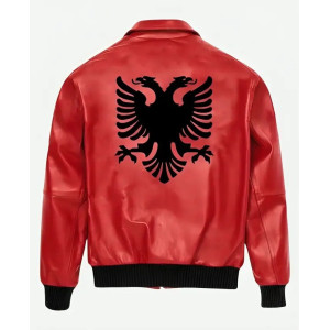 Leather Drake Polar Opposites  Jacket