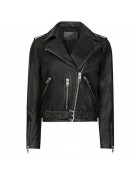 Leather Reagan Baker Swiping America Jacket
