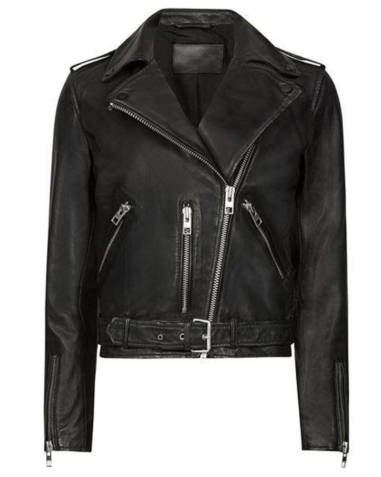 Leather Reagan Baker Swiping America Jacket Leather Reagan Baker Swiping America Jacket