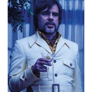 Legion Oliver Bird White Genuine Leather Jacket 