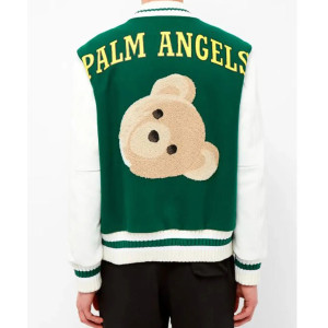 Letterman Men’s Palm Angels Teddy Bear Jacket