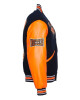 Lincoln University (PA) Black and Orange Varsity Jacket