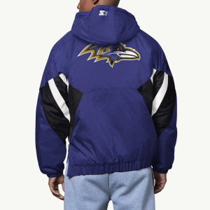Line Up Breakaway Baltimore Ravens Pullover Jacket