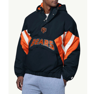 Line Up Breakaway Chicago Bears Pullover Jacket