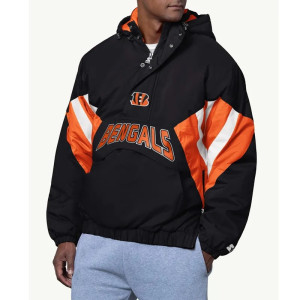 Line Up Breakaway Cincinnati Bengals Pullover Jacket