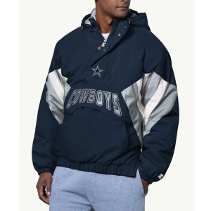 Line Up Breakaway Dallas Cowboys Pullover Jacket