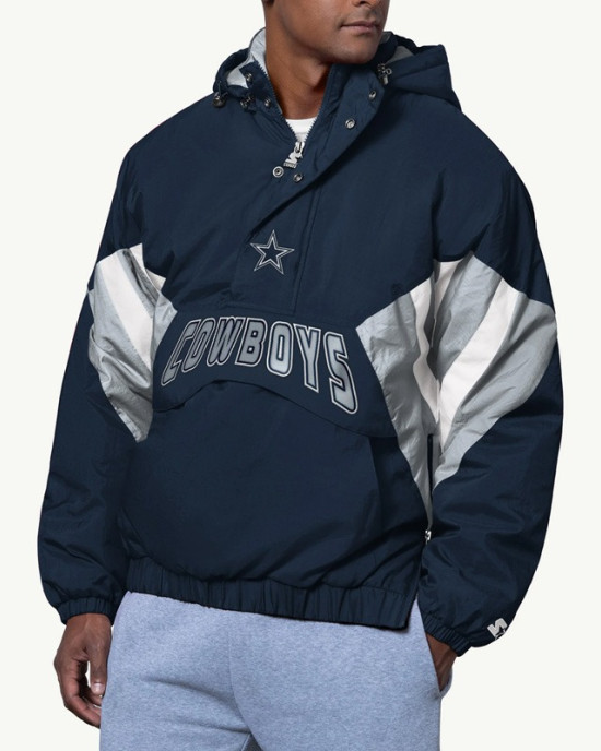 Line Up Breakaway Dallas Cowboys Pullover Jacket