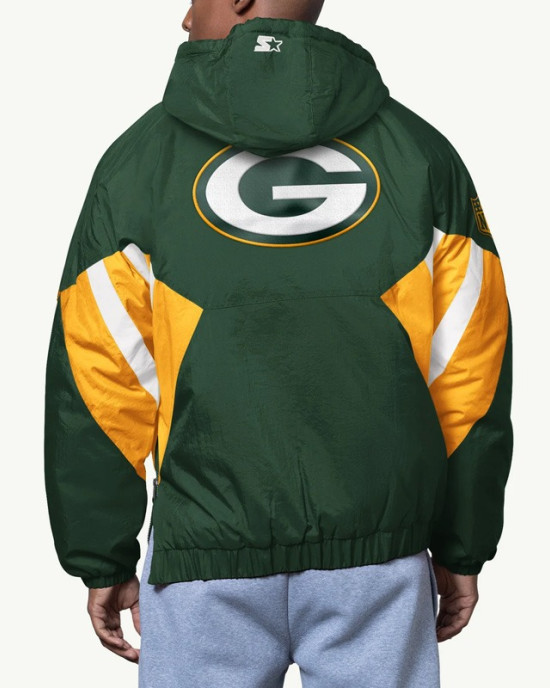 Line Up Breakaway Green Bay Packers Pullover Jacket