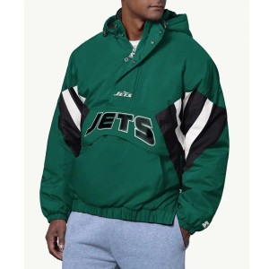  Line Up Breakaway New York Jets Pullover Jacket